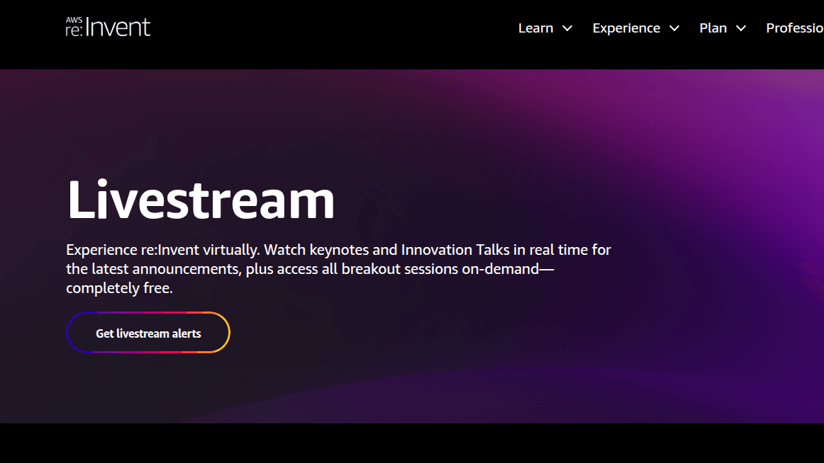 AWS re:Invent 2025 — Keynotes, how to watch live and more